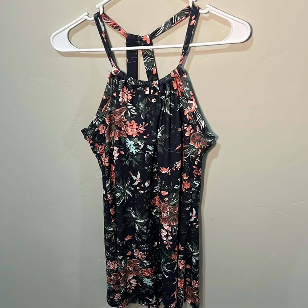 Floral print dress